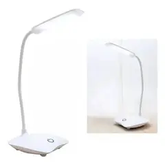 ZHOPI CO - Lampara led flexible recargable touch escritorio mesa