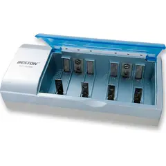 GENERICO - Cargador universal para pilas aa aaa tipo d c y 9v