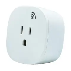 VTA CASA INTELIGENTE - Tomacorriente inteligente Sencillo polo a tierra Cube VTA Smart Home