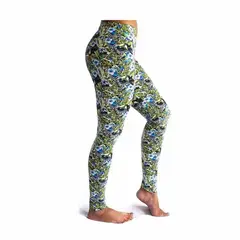 TYKHE - Leggings Deportivo Tobillero Estampado Mujer Gala Verde