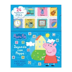 SIN FRONTERAS - LIBRO JUGANDO CON PEPPA 24 TARJETAS PARA BUSCAR Y ENCONTRAR
