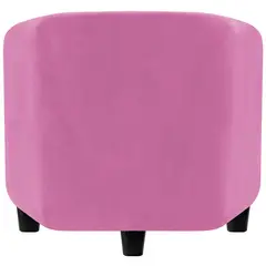 DORMILANDIA - Puff rosa 40 x 40 x 40