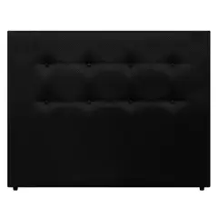 DORMILANDIA - Cabecero para cama sencilla dublin negro