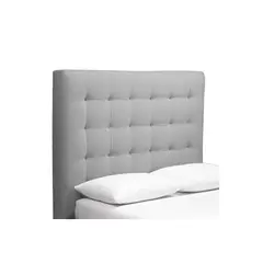 EKONOMODO COLOMBIA - Espaldar De Cama Doble Luxury Gris Perla 140X150 Cm