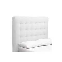 EKONOMODO COLOMBIA - Espaldar De Cama Doble Luxury Gris Blanco 140X150 Cm
