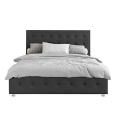 EKONOMODO COLOMBIA - Espaldar De Cama Doble Capital Gris Plomo 140X150 Cm