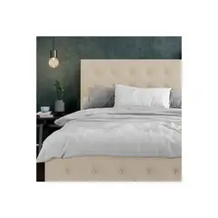 EKONOMODO COLOMBIA - Espaldar de cama King Capital Taupe 200x150 cm