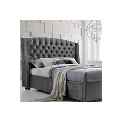 EKONOMODO COLOMBIA - Espaldar De Cama Queen Italia Gris Plomo 160X150 Cm
