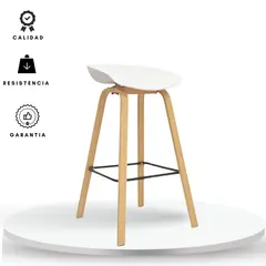 EKONOMODO COLOMBIA - Silla Bar Milyi Blanco