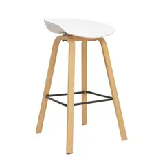 EKONOMODO COLOMBIA - Silla Bar Milyi Blanco Set X 2