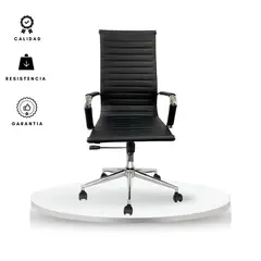 EKONOMODO COLOMBIA - Silla de oficina Presidente Negro