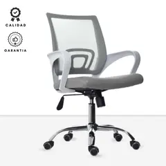 EKONOMODO COLOMBIA - Silla De Oficina Colors Gris Claro