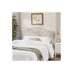 EKONOMODO COLOMBIA - Juego de alcoba madison con colchón 2 pillow king taupe