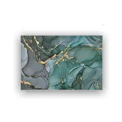 EKONOMODO COLOMBIA - Cuadro En Mdf Tipo Marmol Green 70X50X5Cm