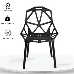 EKONOMODO COLOMBIA - Silla moderna triangulo negro