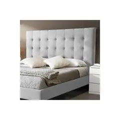 EKONOMODO COLOMBIA - Colchon Doble 1 Pillow + Base cama + Espaldar Luxury Gris Per 140x190