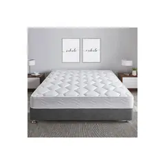 EKONOMODO COLOMBIA - Base Cama King Dividida En Pino Florencia Gris 200X200 Cm