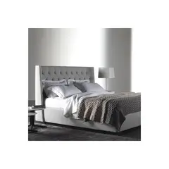 EKONOMODO COLOMBIA - Colchon Queen 1 Pillow + Base Cama + Espaldar Marfil Gris Per 160X190