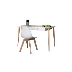 EKONOMODO COLOMBIA - Combo escritorio white silla milano blanco