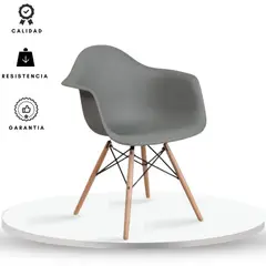 EKONOMODO COLOMBIA - Silla Brazos Eames Adult Gris