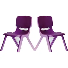 EKONOMODO COLOMBIA - Set x2 silla andy infantil morado