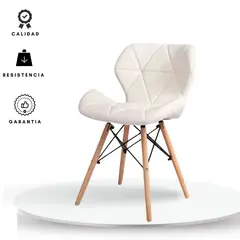 EKONOMODO COLOMBIA - Silla moderna dais blanca