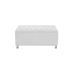 EKONOMODO COLOMBIA - Baul moderno capitoneado 140 blanco