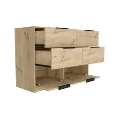 EKONOMODO COLOMBIA - Mueble Comoda Divam 4 Cajones Duna