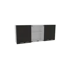 EKONOMODO COLOMBIA - Mueble Superior Cocina Naama Vidrio Wengue