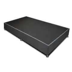 MUEBLES ONLINE - Base Cama Dreamer lino gris 120x190 cms