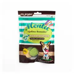 MUNGOS - - galletas sabor a menta - 50 gr