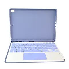 MALCREADO34401 - Estuche Smart Case 102105 Con Teclado Magnetico Y Touch Pad Morado