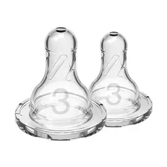 DR BROWNS - Chupo Boca Estandar Nivel 3 6-9 Meses paquete x2 Dr Brown