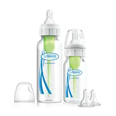 DR BROWNS - Teteros Dr Brown Recien Nacido Boca Estandar 4 y 8 Oz(0-6 M)_.