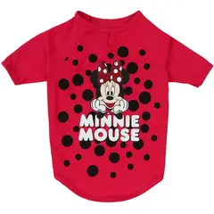 DISNEY - Camiseta para mascotas minnie mouse Talla XS