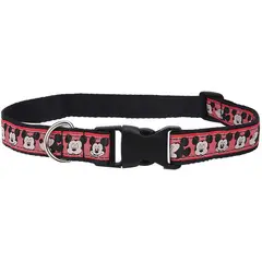 DISNEY - Collar para mascotas negro mickey mouse