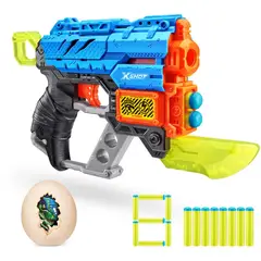 X SHOT - Lanzador de Dardos Dino Attack Extinct 8 Dardos