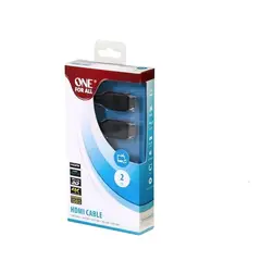 ONE FOR ALL - OFA Cable Hdmi Full Hd 4k De 2 Metros Negro