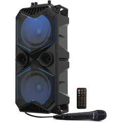 BOWMANN - Parlante Portatil Bluetooth Karaoke USB BTS-265K