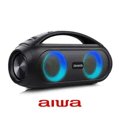 AIWA - Parlante Portatil Bluetooth TWS Recargable FM USB AUX AWS500BT