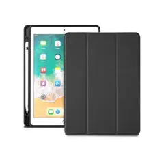 IGOMA - Estuche Compatible IPad Air 4 / 5 Gen 10.9" Con Espacio De Lápiz Negro