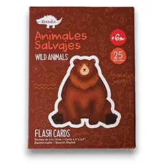 KOCODIO - Flash cards animales salvajes productos didácticos