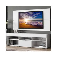 MADESA - Centro de Entretenimiento para TV Miami Mesa y Panel Hasta 65 Pulgadas