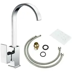 GENERICO - Griferia lavaplatos monocontrol tames md cisne cascada
