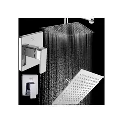 GENERICO - Kit regadera de 30 cm extraplana y mezclador monocontrol