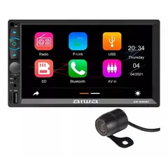 AIWA - Radio Carro Pantalla 7 Mirrorlink Android + Camara AW-W880BT