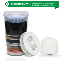 ECOTRADE - Kit repuestos filters para filtro 21 litros