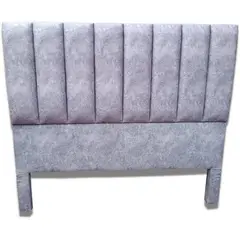 ESTILO Y CONFORT - Cabecero mónaco gris 100x125