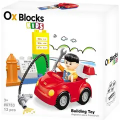 OX BLOCKS - Kids estacion de gas 13pcs