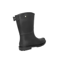 BOTTPLIE - Botas Lluvia Mediana Mujer Mini Bowtie - Negro